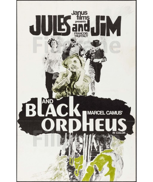 BLACK ORPHEUS FILM Rwfe-POSTER/REPRODUCTION d1 AFFICHE VINTAGE commande en ligne