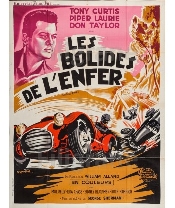 BOLIDES de L'ENFER FILM Ruzt-POSTER/REPRODUCTION d1 AFFICHE VINTAGE 2 - 3 jours ouvrés.