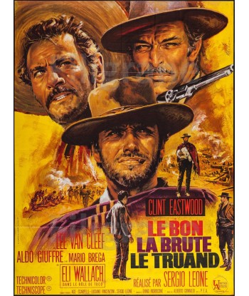 BON BRUTE TRUAND FILM Rirk-POSTER/REPRODUCTION d1 AFFICHE VINTAGE de pas cher