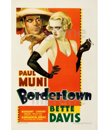 BORDERTOWN FILM Rksp-POSTER/REPRODUCTION d1 AFFICHE VINTAGE les ligaments