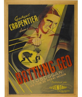 BOXE BATTLING-GEO FILM Rfyi-POSTER/REPRODUCTION d1 AFFICHE VINTAGE solde