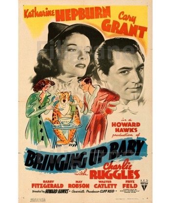 BRINGING UP BABY FILM Rwko-POSTER/REPRODUCTION d1 AFFICHE VINTAGE pas cheres