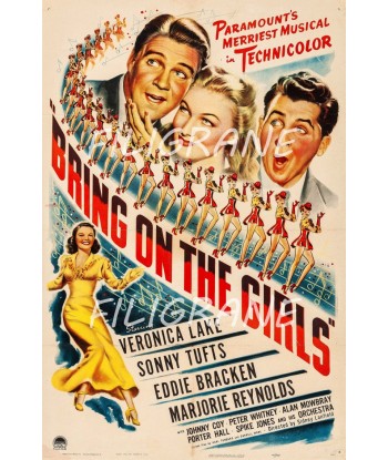 BRING on the GIRLS FILM Rqzo-POSTER/REPRODUCTION d1 AFFICHE VINTAGE Le MVP de beaucoup