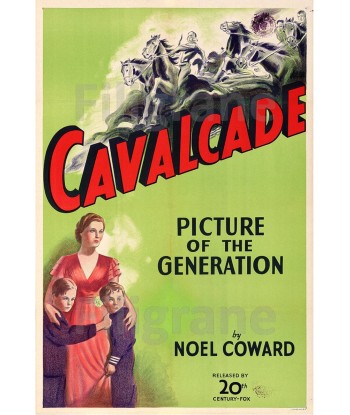 CALVACADE FILM Rpkl-POSTER/REPRODUCTION d1 AFFICHE VINTAGE de votre