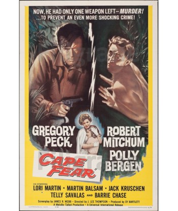 CAPE FEAR FILM Rffg-POSTER/REPRODUCTION d1 AFFICHE VINTAGE destockage