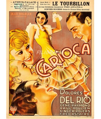 CARIOCA FILM Rpwh-POSTER/REPRODUCTION d1 AFFICHE VINTAGE solde