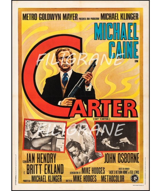 CARTER FILM Raul-POSTER/REPRODUCTION d1 AFFICHE VINTAGE Venez acheter