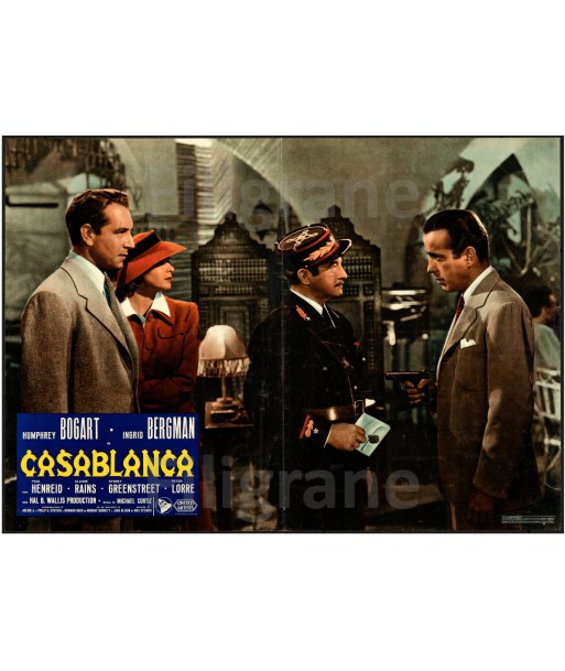 CASABLANCA FILM Raul-POSTER/REPRODUCTION d1 AFFICHE VINTAGE En savoir plus