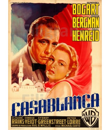 CASABLANCA FILM Rdsz-POSTER/REPRODUCTION d1 AFFICHE VINTAGE Les magasins à Paris