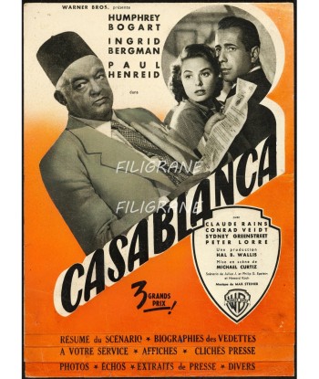 CASABLANCA FILM Rhrx-POSTER/REPRODUCTION d1 AFFICHE VINTAGE Vous souhaitez 