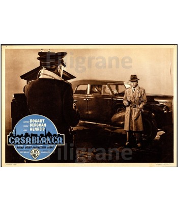 CASABLANCA FILM Rmtq-POSTER/REPRODUCTION d1 AFFICHE VINTAGE 2023