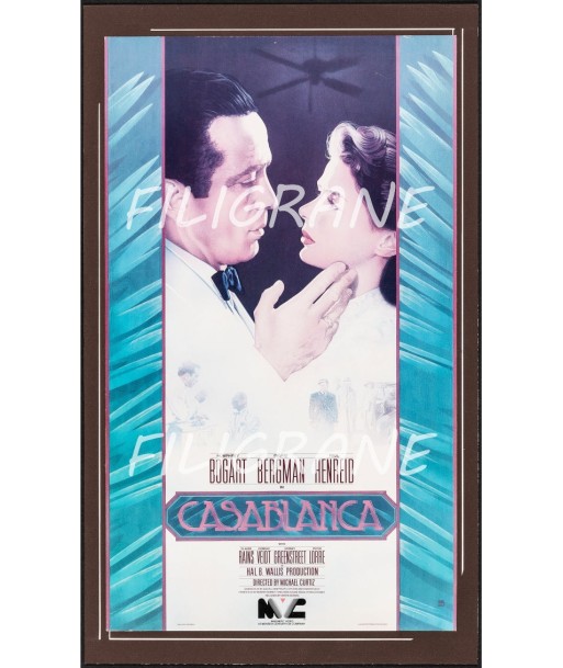 CASABLANCA FILM Rnap-POSTER/REPRODUCTION d1 AFFICHE VINTAGE commande en ligne