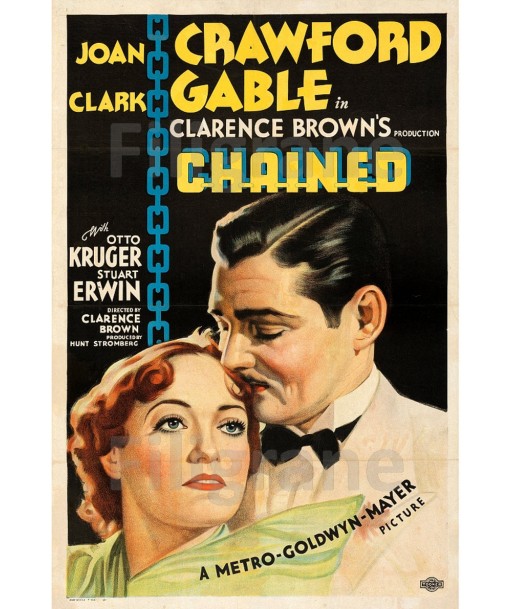 CHAINED FILM Ryci-POSTER/REPRODUCTION d1 AFFICHE VINTAGE le concept de la Pate a emporter 