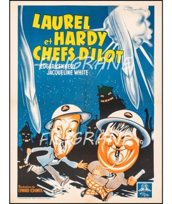 CHEFS D'ILOT FILM Rdrx-POSTER/REPRODUCTION d1 AFFICHE VINTAGE de France