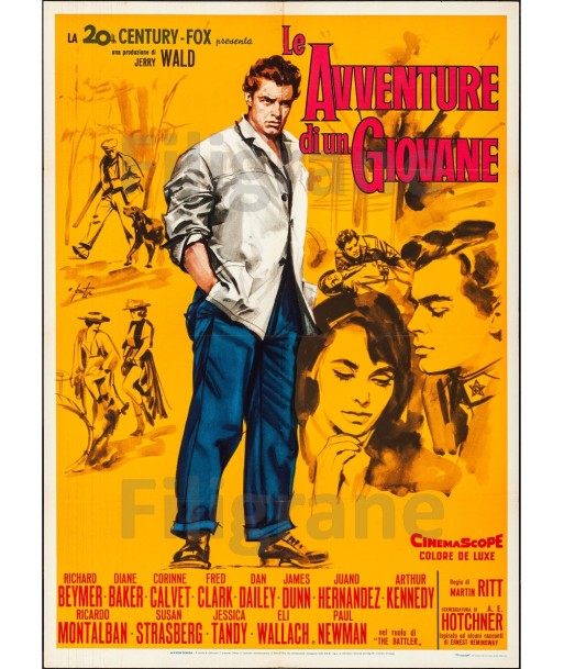 CINéMA ADVENTURES of a YOUNG MAN Rwad-POSTER/REPRODUCTION d1 AFFICHE VINTAGE Jusqu'à 80% De Réduction