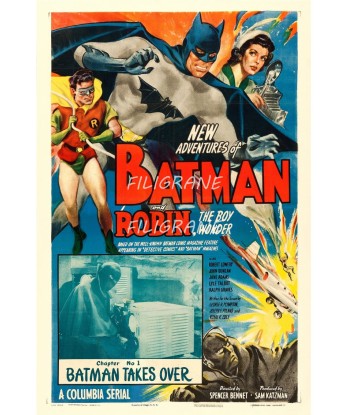 CINéMA BATMAN TAKES OVER Rfsl-POSTER/REPRODUCTION d1 AFFICHE VINTAGE Jusqu'à 80% De Réduction