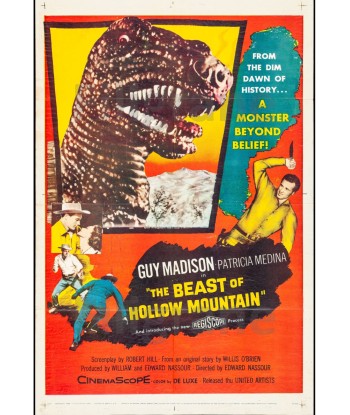 CINéMA BEAST of HOLLOW MOUNTAIN Ragt-POSTER/REPRODUCTION d1 AFFICHE VINTAGE Les magasins à Paris