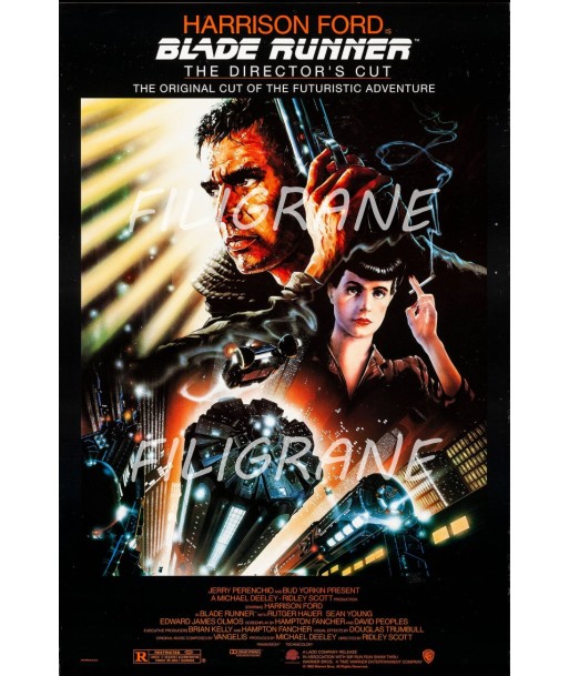 CINéMA BLADE RUNNER  Rxxn-POSTER/REPRODUCTION d1 AFFICHE VINTAGE à prix réduit toute l'année