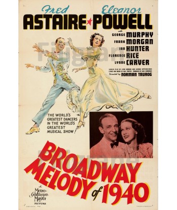 CINéMA BROADWAY MELODY of 1940 Rtdi-POSTER/REPRODUCTION d1 AFFICHE VINTAGE JUSQU'A -70%! 