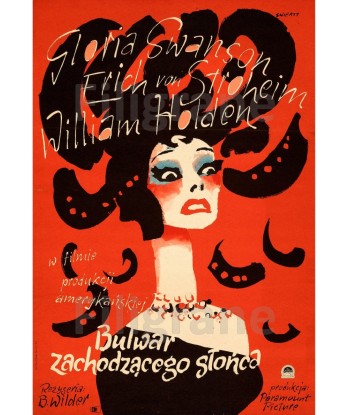 CINéMA BULWAR ZACHODZACEGO Rffj-POSTER/REPRODUCTION d1 AFFICHE VINTAGE soldes