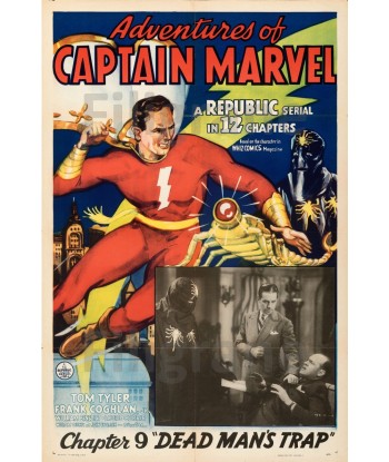 CINéMA CAPTAIN MARVEL DEAD MAN'S Rbat-POSTER/REPRODUCTION d1 AFFICHE VINTAGE Comparez plus de prix