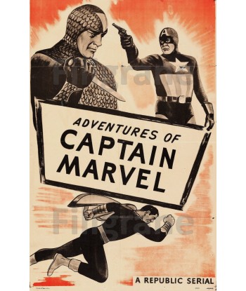 CINéMA CAPTAIN MARVEL  Reij-POSTER/REPRODUCTION d1 AFFICHE VINTAGE les ctes