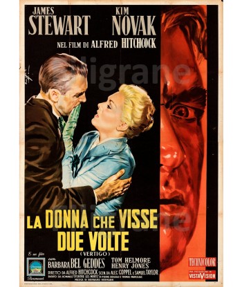 CINéMA DONNA che VISSE DUE VOLTE Rngl-POSTER/REPRODUCTION d1 AFFICHE VINTAGE acheter en ligne