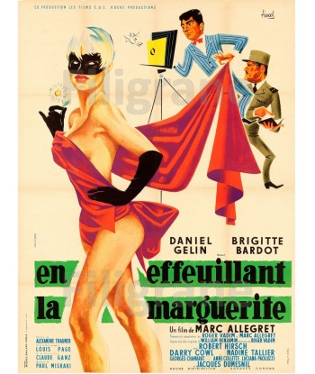 CINéMA EFFEUILLANT LA MARGUERITE Rakx-POSTER/REPRODUCTION d1 AFFICHE VINTAGE destockage