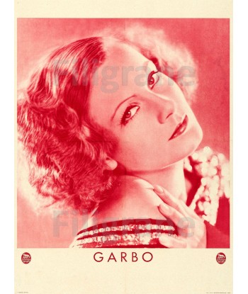 CINéMA GARBO ACTRICE Rtzz-POSTER/REPRODUCTION d1 AFFICHE VINTAGE la colonne vertébrale