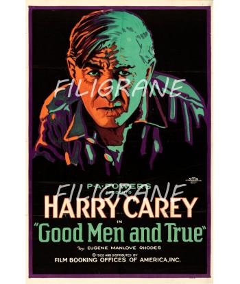 CINéMA GOOD MEN and TRUE Rvoi-POSTER/REPRODUCTION d1 AFFICHE VINTAGE basket pas cher