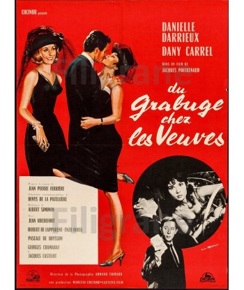 CINéMA GRABUGE chez les VEUVES Rthp-POSTER/REPRODUCTION d1 AFFICHE VINTAGE de votre