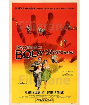 CINéMA INVASION BODY SNATCHERS Rhki-POSTER/REPRODUCTION d1 AFFICHE VINTAGE france