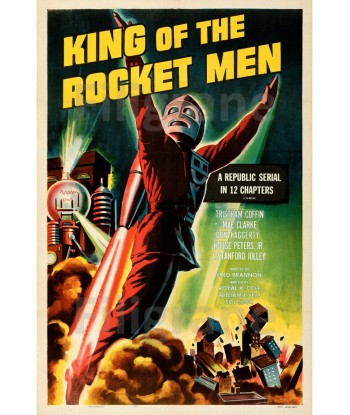 CINéMA KING of the ROCKET MEN Rdzg-POSTER/REPRODUCTION d1 AFFICHE VINTAGE Découvrez la collection