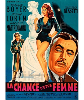 CINéMA LA CHANCE D'êTRE FEMME Rbnj-POSTER/REPRODUCTION d1 AFFICHE VINTAGE s'inspire de l'anatomie humaine