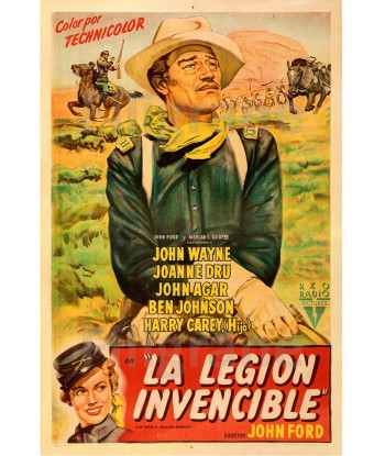 CINéMA LA LéGION INVINCIBLE Rdle-POSTER/REPRODUCTION d1 AFFICHE VINTAGE de l' environnement