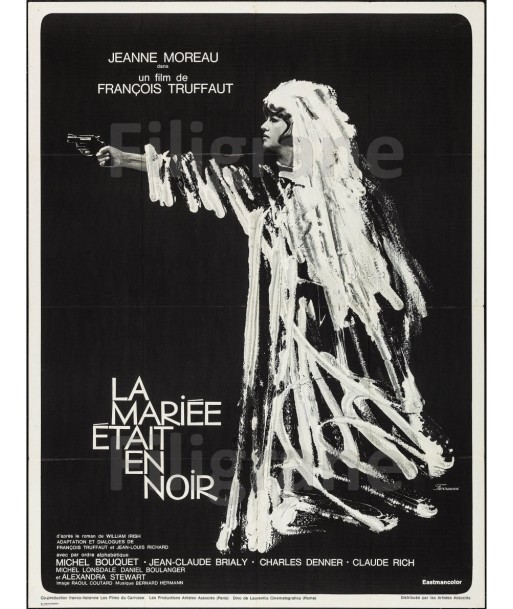 CINéMA LA MARIé éTAIT en NOIR  Rwnp-POSTER/REPRODUCTION d1 AFFICHE VINTAGE de pas cher