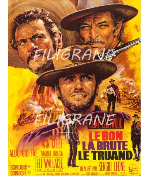 CINéMA LE BON LA BRUTE LE TRUAND Reek-POSTER/REPRODUCTION d1 AFFICHE VINTAGE Vous souhaitez 