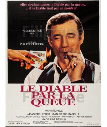 CINéMA Le DIABLE par la QUEUE Rcrd-POSTER/REPRODUCTION d1 AFFICHE VINTAGE Les magasins à Paris