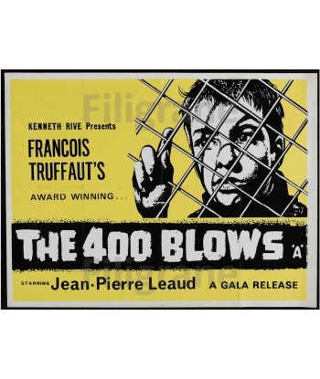 CINéMA LES 400 BLOWS Rspl-POSTER/REPRODUCTION d1 AFFICHE VINTAGE pas chere