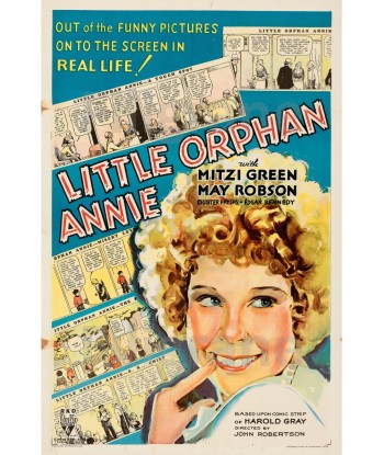 CINéMA LITTLE ORPHAN ANNIE Rejx-POSTER/REPRODUCTION d1 AFFICHE VINTAGE pour bénéficier 