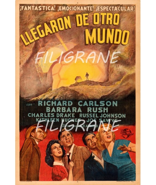 CINéMA LLEGARON de OTRO MUNDO Rild-POSTER/REPRODUCTION d1 AFFICHE VINTAGE Comparez et commandez 