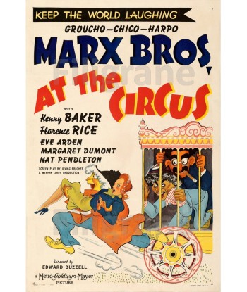 CINéMA MARX BROS AT THE CIRCUS Rjgp-POSTER/REPRODUCTION d1 AFFICHE VINTAGE Profitez des Offres !