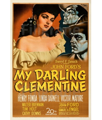 CINéMA MY DARLING CLEMENTINE Rbcu-POSTER/REPRODUCTION d1 AFFICHE VINTAGE Découvrez la collection