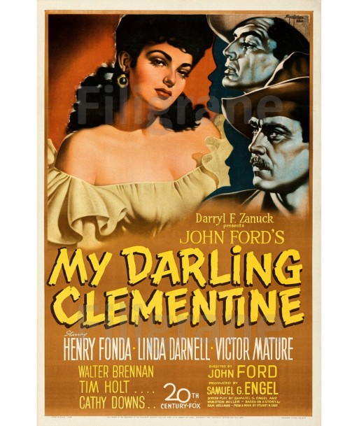 CINéMA MY DARLING CLEMENTINE Rbcu-POSTER/REPRODUCTION d1 AFFICHE VINTAGE Découvrez la collection