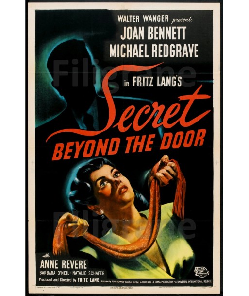 CINéMA SECRET BEDOND the DOOR Rnvb-POSTER/REPRODUCTION d1 AFFICHE VINTAGE Voir les baskets