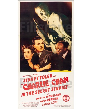 CINéMA SECRET SERVICE C. CHAN Rhkd-POSTER/REPRODUCTION d1 AFFICHE VINTAGE l'achat 