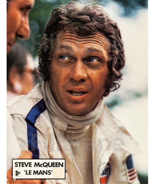 CINéMA STEVE McQUEEN le MANS Rceb-POSTER/REPRODUCTION d1 AFFICHE VINTAGE de l' environnement