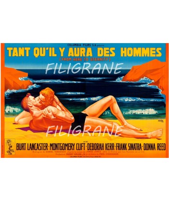 CINéMA TANT QU'IL Y AURA des HOMMES Rqea-POSTER/REPRODUCTION d1 AFFICHE VINTAGE ouvre sa boutique