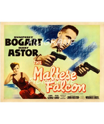 CINéMA THE MALTESSE FALCON Raqb-POSTER/REPRODUCTION d1 AFFICHE VINTAGE Comparez et commandez 