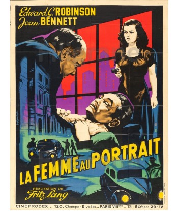 CINéMA The WOMAN in the WINDOW Rafi-POSTER/REPRODUCTION d1 AFFICHE VINTAGE pas cher